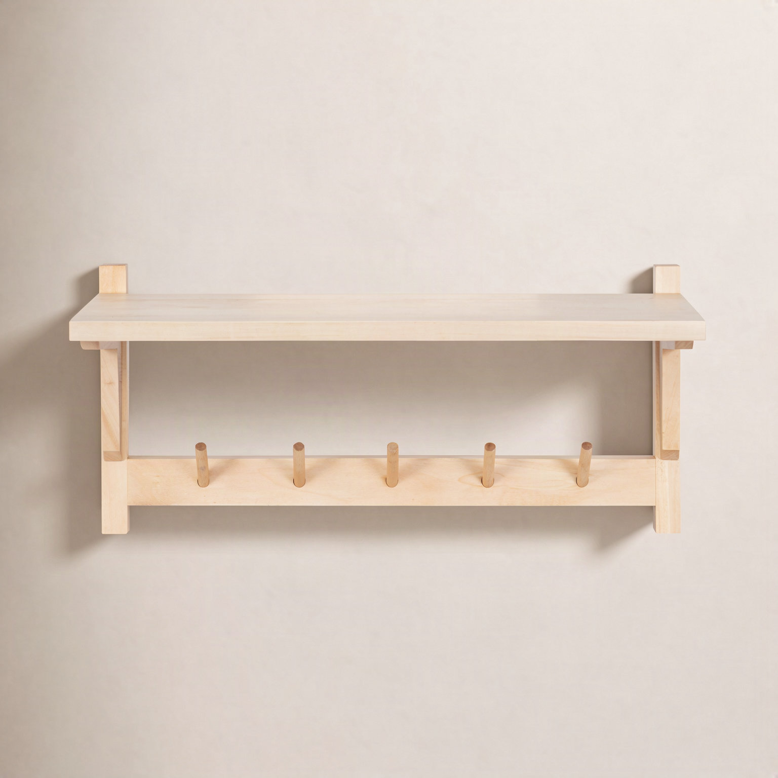 Kamini 24" Floating Shelf, Natural