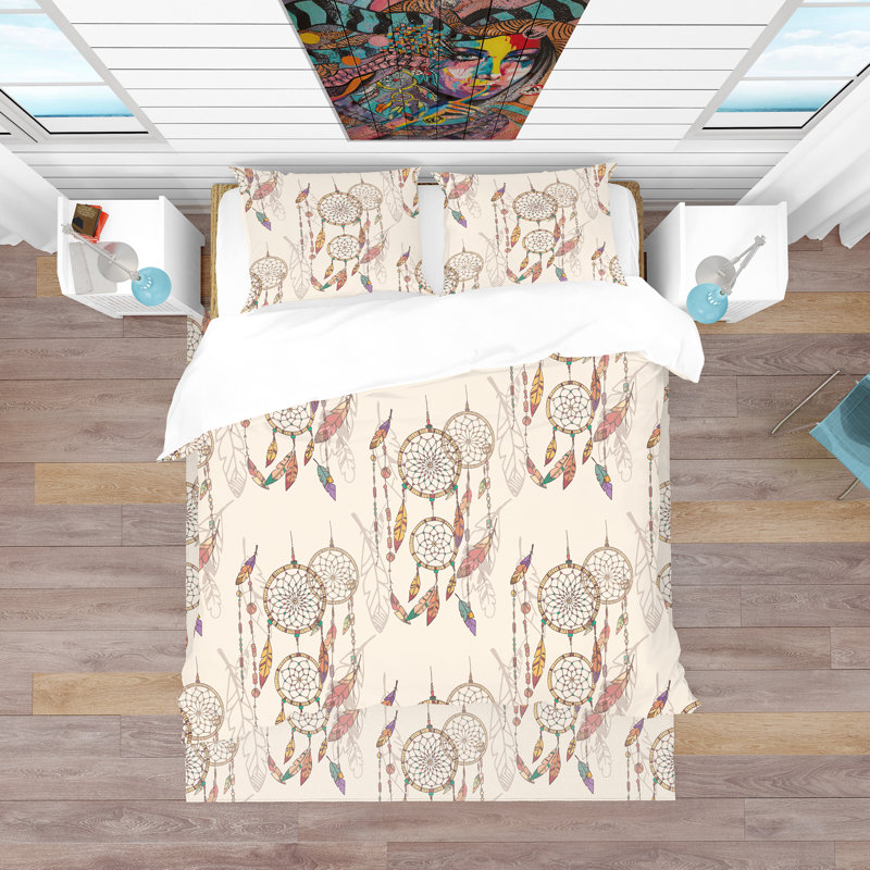 Ensemble de housse de couette sud-ouest, Housse simple + 1 taie décorative
