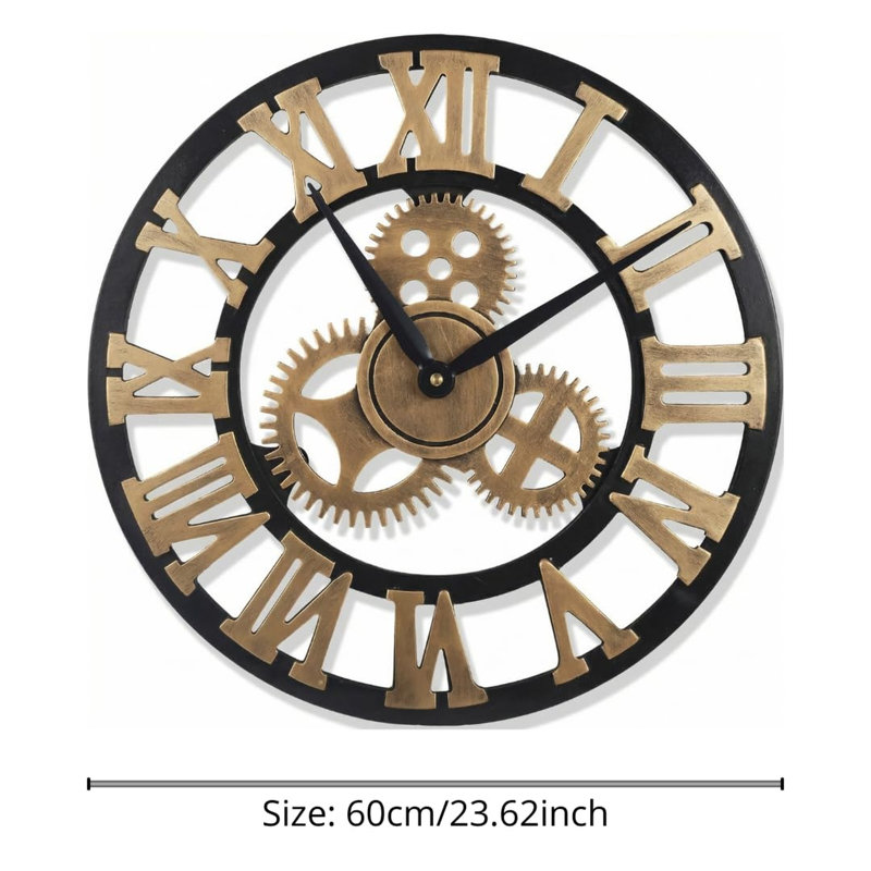 Wall Clock, Gold