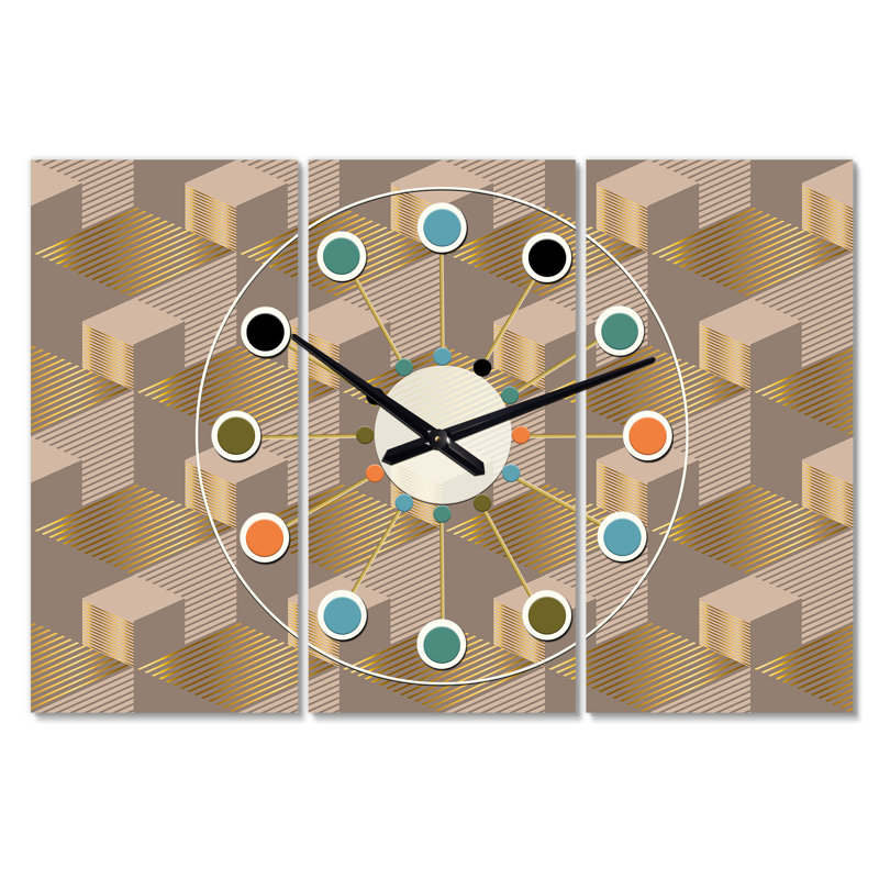 Mid-Century Wall Clock
