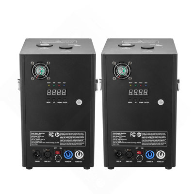 Cold Spark Firework Machinex2 700W 6.6-16.4Ft Stage DJ Wedding Event Party