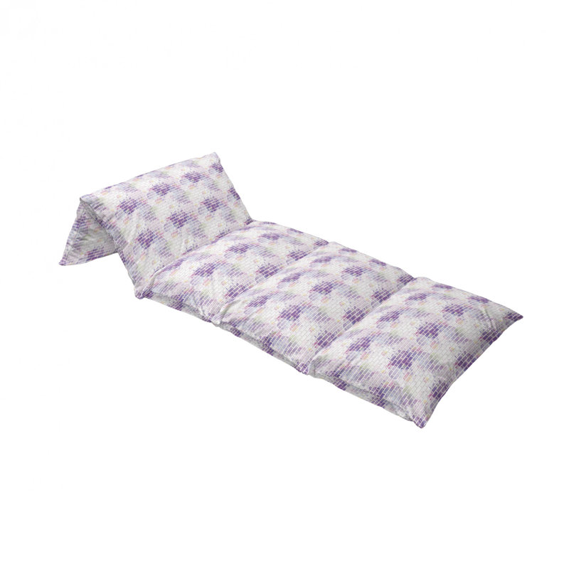 Vecteur de la housse de coussin d'extérieur murale en briques Graffiti, H 2 po x l 27 po x P 88 po