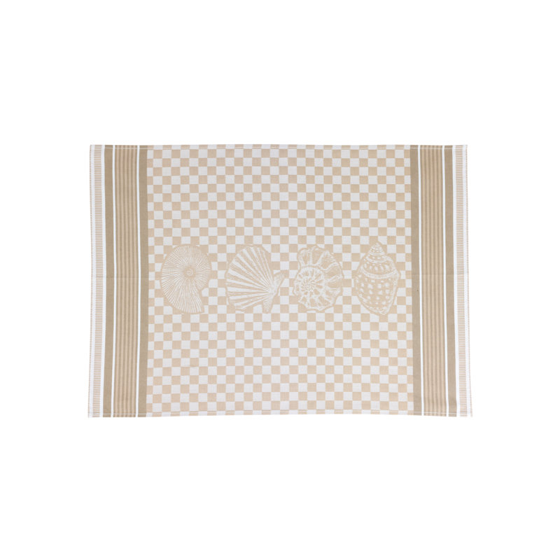 Ensemble de 2 torchons Strofinaccio Coastal, Naturel
