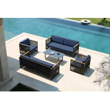 Horizon Outdoor 5 - Piece Conversation Set
