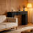 Wavy Edge Style Sofa Table,Console Table,Entryway Table-2065968107