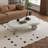 SYROVA Cloud-Shaped Coffee Table with Sculptural Ball Legs, Modern Organic Free-Form Cocktail Table with Rounded Edges for Living Room-1521426897-1521426909