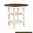 Stylish Counter Height Table With Display Shelves, A Versatile And Functional Piece For Your Home.-1082518161
