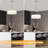 Bazilijus 5 - Light 19.69'' Modern Fabric Drum Chandelier For Entryway Hallway Foyer Kitchen Island Stairway - 19.69"w X 6.3"h-181783360
