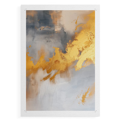 Série ABSTRACT CDXL - Impression sur toile seulement - NON CADRE