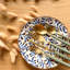 Fantasia Ice Gold Flatware Set - 67 Pieces - Turtle-Dove-610866734