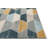 Espey Geometric Blue/Grey/Gold Rug-66176841