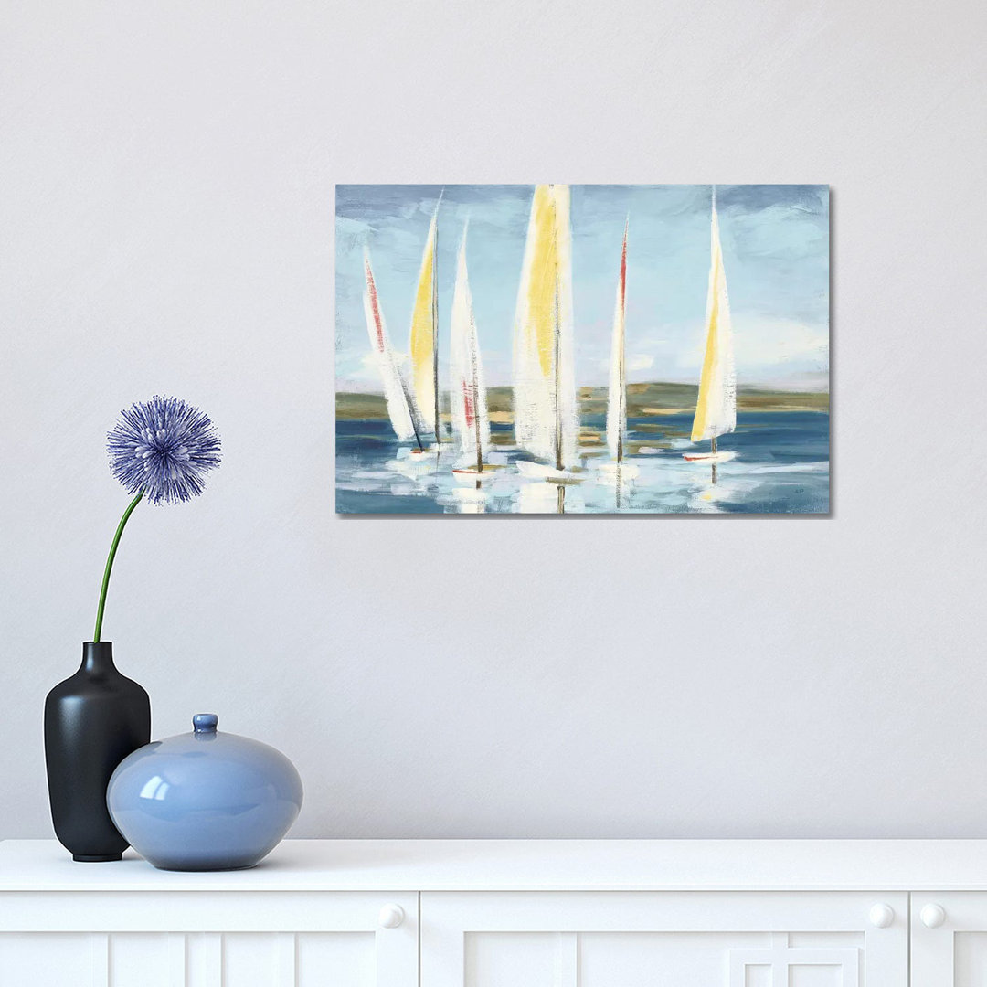 Julia Purinton - Wrapped Canvas Painting