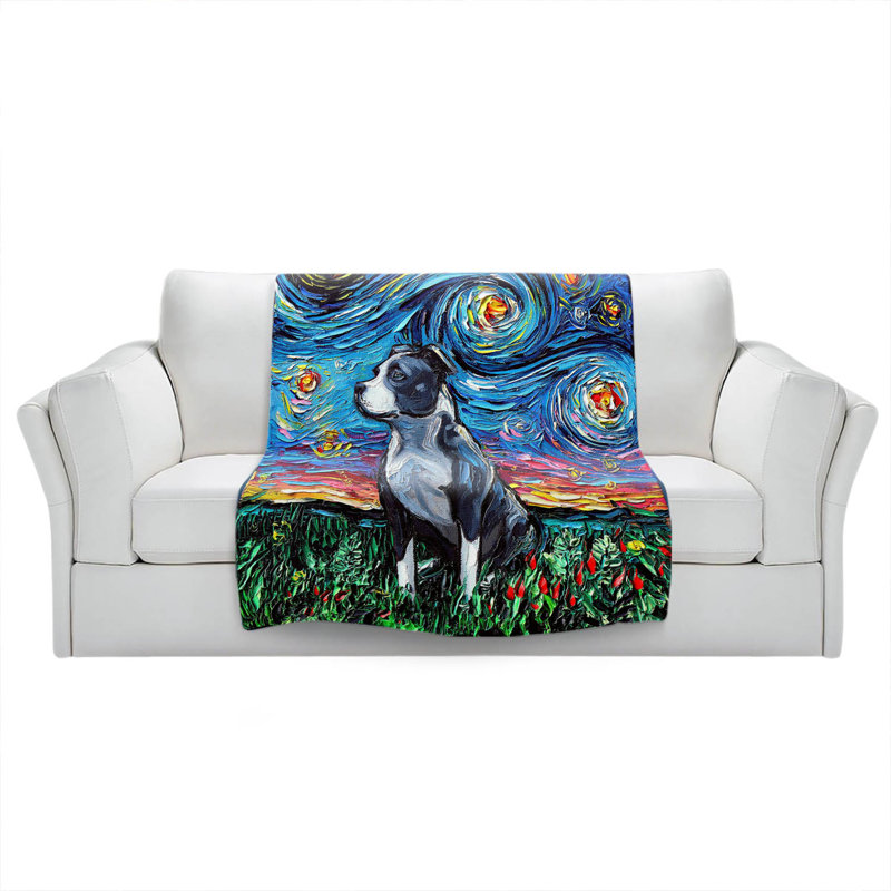 Hand Woven Throw Blanket, 51" x 60"