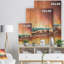 Majestic Rainbow over Seashore - impression d'art graphique-35062704-35062709