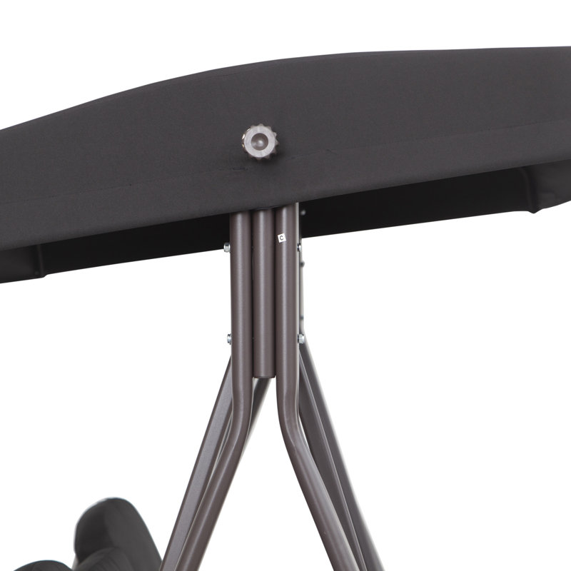 Swing Seat with Stand, Dark Grey