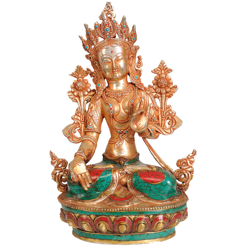 Statue de divinité bouddhiste Tara Tara