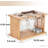 Bamboo Whiskey Wine Glass Stand