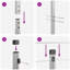 190cm H x 3.2cm W Steel Fencing Kits