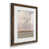 Papier, cadre noyer