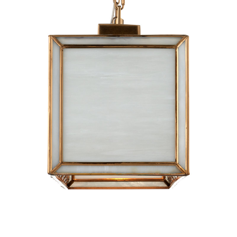 Daze 6 - Light Antique Brass Kitchen Island Pendant