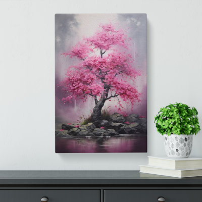 Cherry Blossom Tree Tachisme No.2 - Print