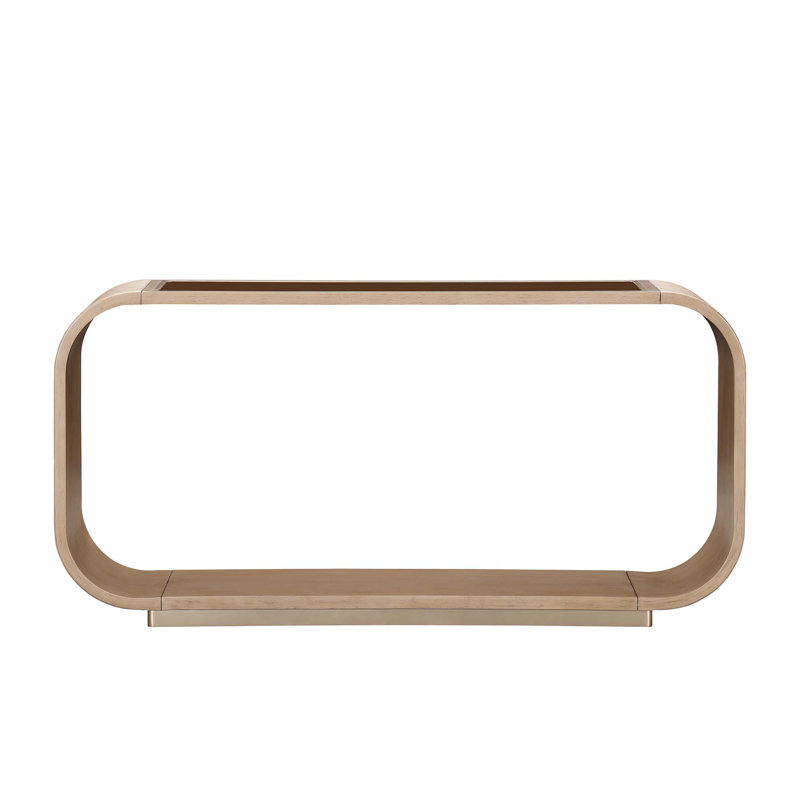West Kensington Console Table, Medium Yellow Wood