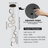 Adaleena 10 - Light LED Dimmable Geometric Long Chandelier Hanging Pendant for Staircase