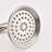 Brushed Nickel Shower System With 2 Heads, Body Jet And Included Arm Single Faucet In Materials Hand-117060416