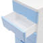 Commode 5 tiroirs avec rangement-1211712491