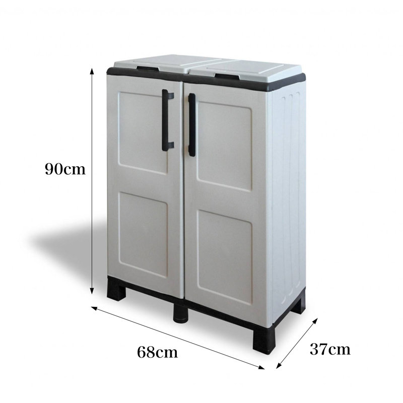Plastic 2 -Door Accent Cabinet