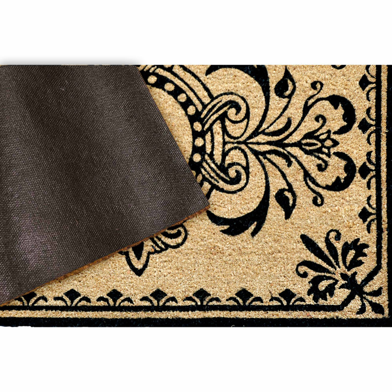 Schuster Personalizable Non-Slip Outdoor Doormat, B, Rectangle 20" W x 40" L