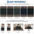 Washable Blue Striped Edge Area Rug – Low Pile, Non-Slip, Mark Resistant, Durable Modern Carpet for Living Room, Dining Room, Patio, Office, Balcony-1944144299-1944144297