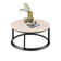 Small Accent Table with Engineered Wood Top