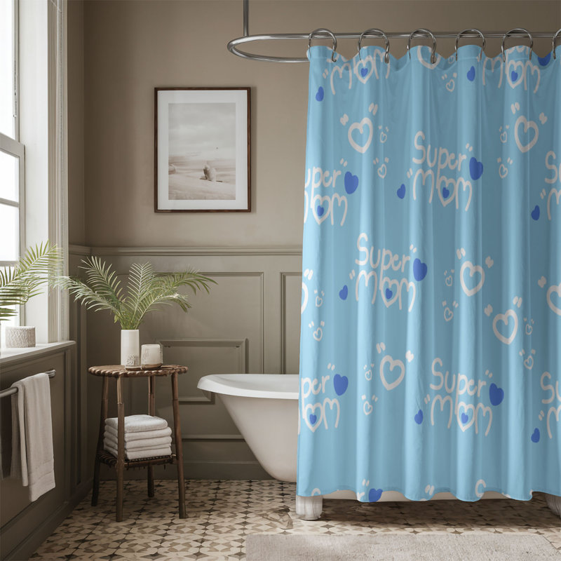 Rideau de douche Maternal Sky - Premium 17, H 74 po x l 71 po