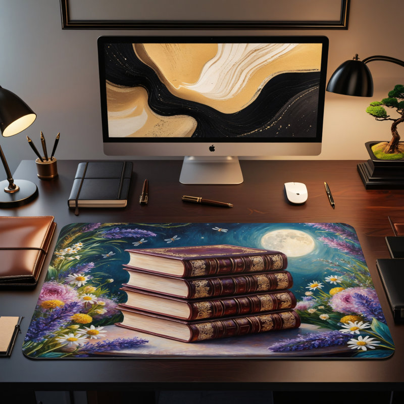 Polyester Desk Pad, 23.6x13.8