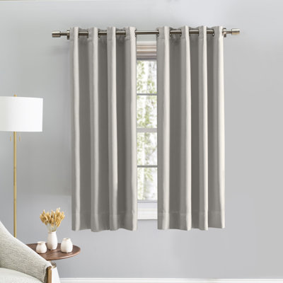 Tickmacrevan Thermal Blackout Patio Curtain Panel