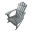 Chaise Adirondack d'extérieur ou d'intérieur en bois, pliable