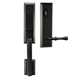 Bravura 971-931 Dummy Austin Handleset with Huntsville Lever in Satin Nickel - L