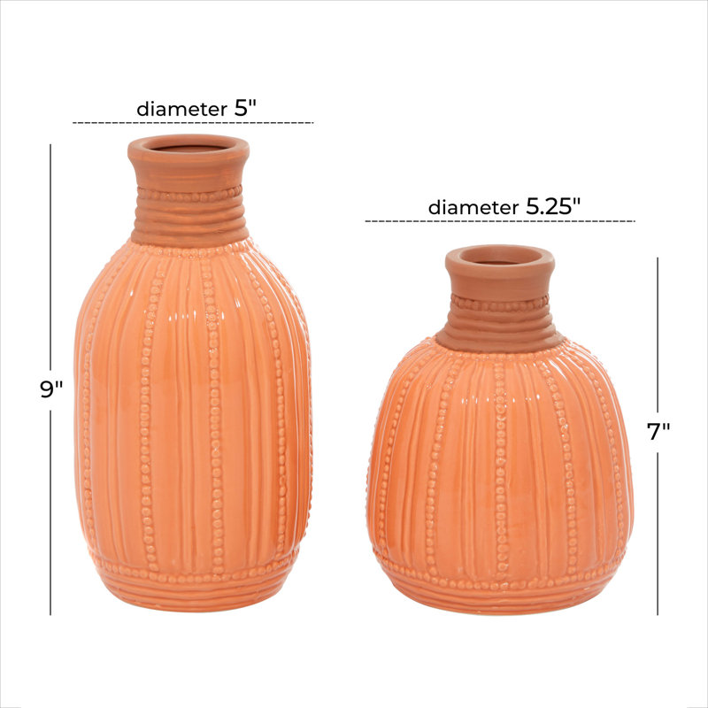 Vase de table 2 pièces Tulipe