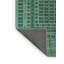 Tapis bleu sarcelle / gris-831577115