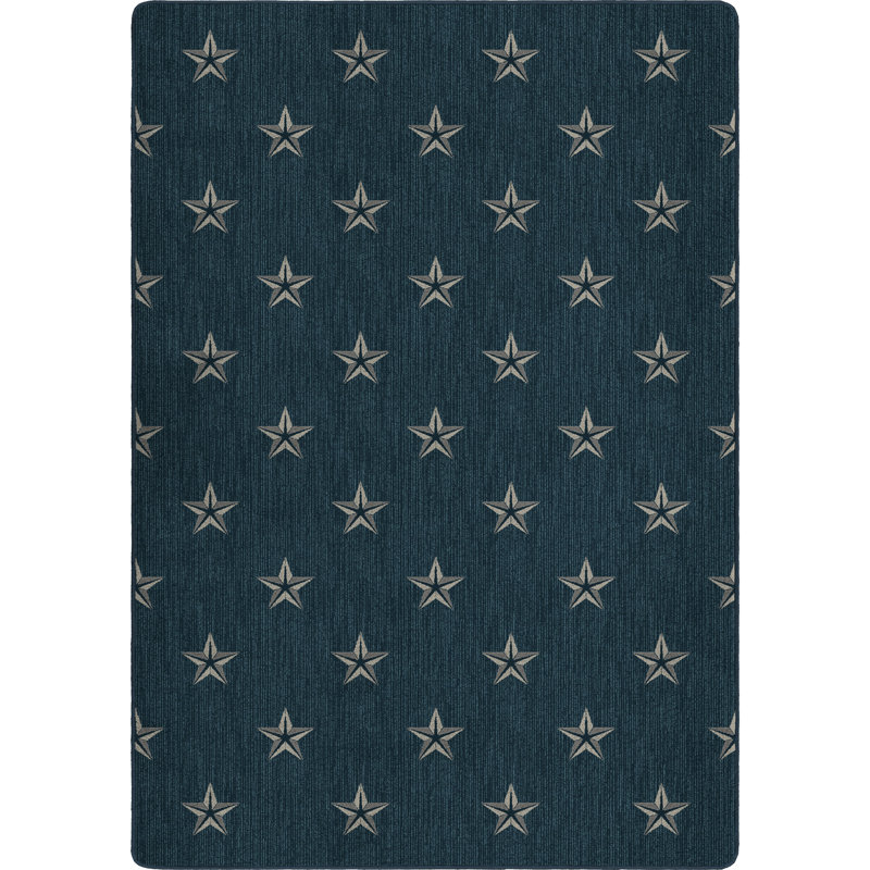 Northern Star - bleu fédéral, Rectangle 7 pi 8 po x 10 pi 9 po