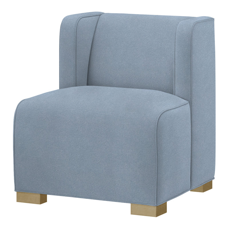 Fauteuil de chambre Joan, Perigold Banks Storm, Dune
