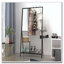 Coat Rack With Mirror, Multifunctional Hall Tree With Shoe Storage