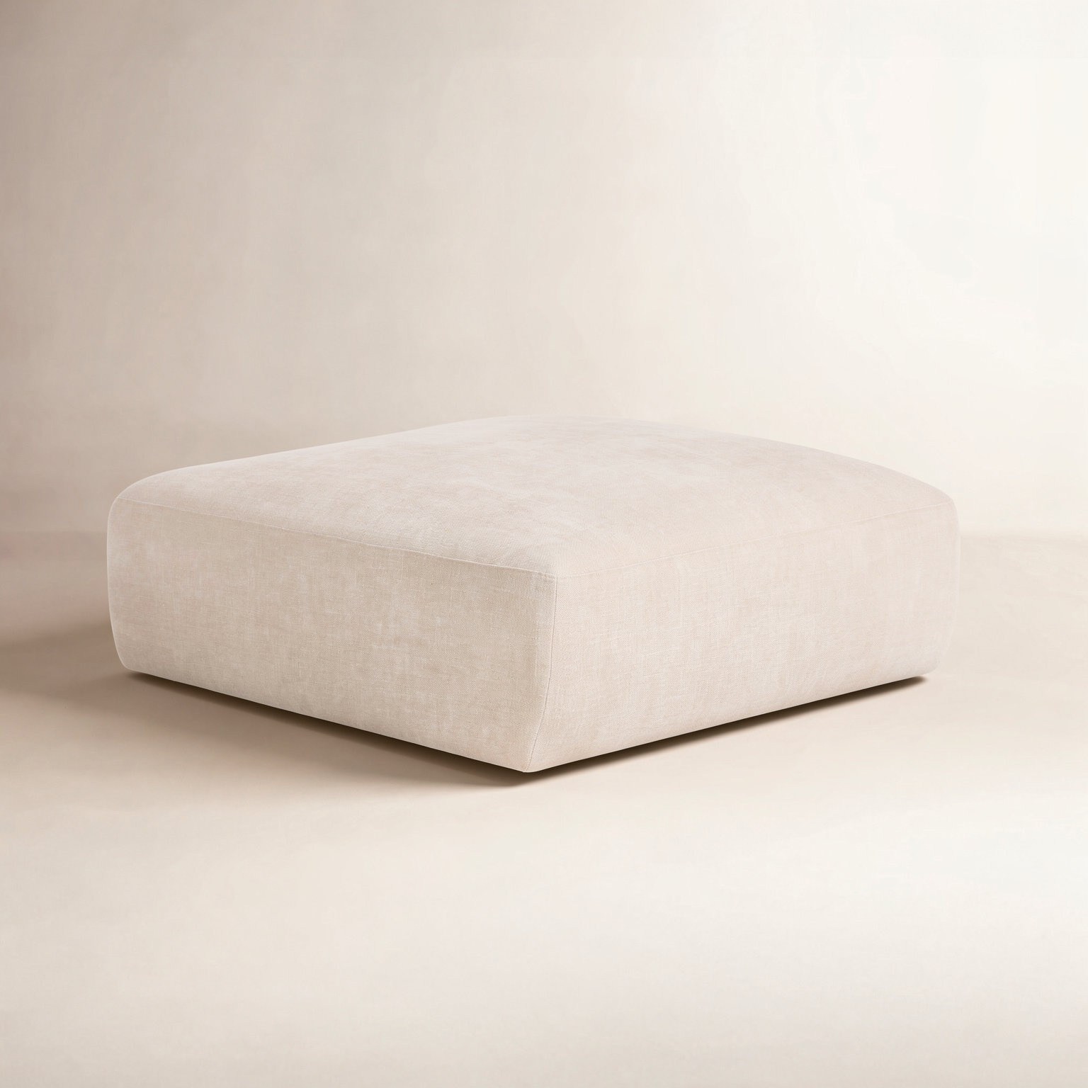 Colette 41" Ottoman, Beige