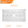 72'' W 36'' D Rectangular Triple Shower Base