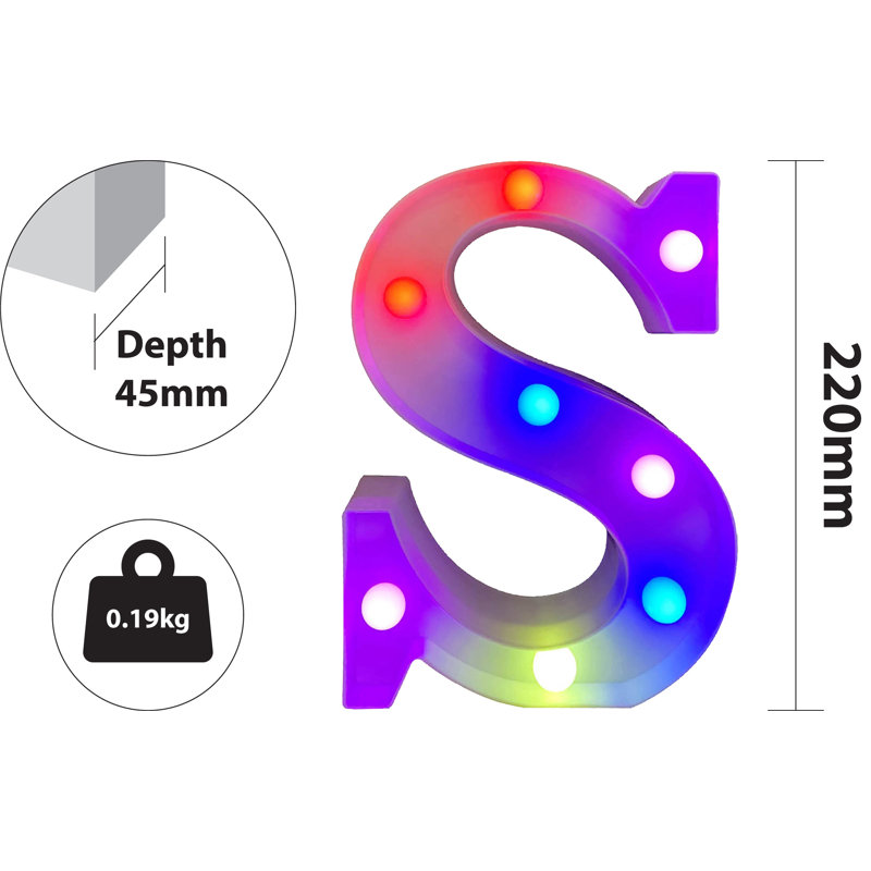Rensselear 22 cm H LED Sign
