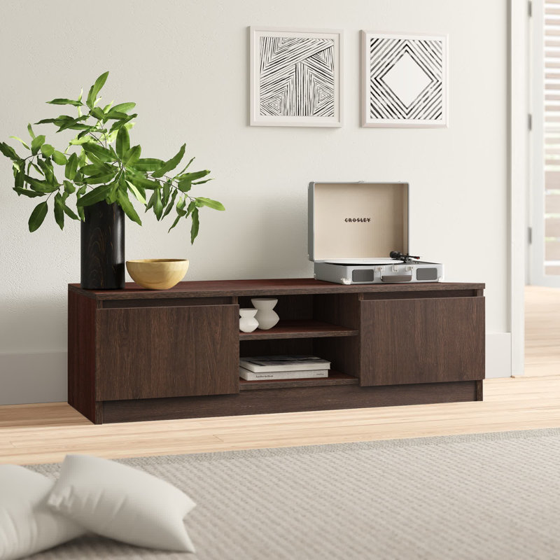 Ailbe TV Stand for TVs up to 55", Wenge