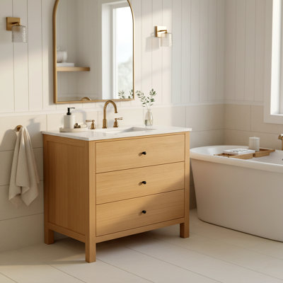 Lili Mid-Century Bathroom Vanity