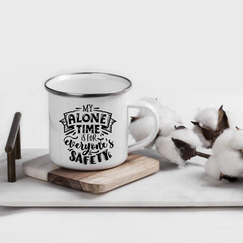 Tasse de camping «Funny Mom», Solitaire