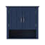 Armoire de rangement murale de salle de bain, armoire murale multifonctionnelle avec tablettes réglables, armoire à pharmacie pour la salle de lavage et la cuisine et le salon, bleu-677948293